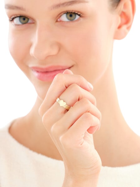 9 K Yellow Gold Ring 