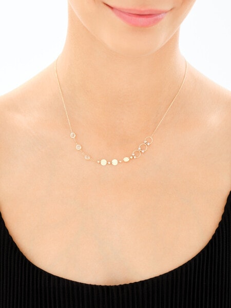Złoty naszyjnik z cyrkoniami