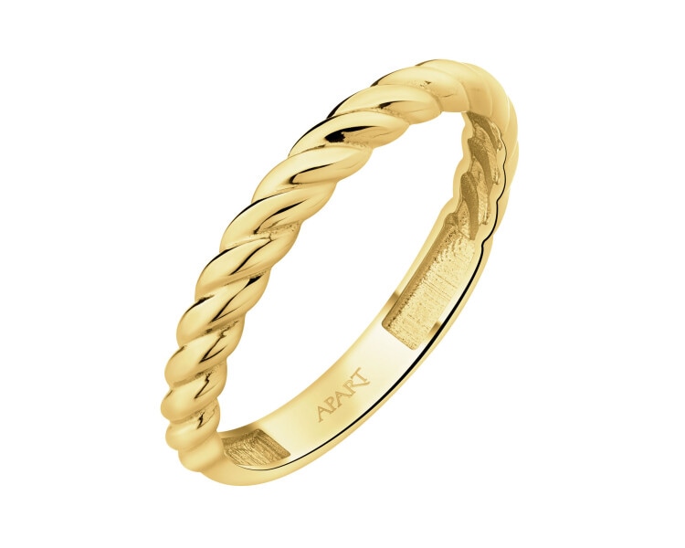 14 K Yellow Gold Band Ring