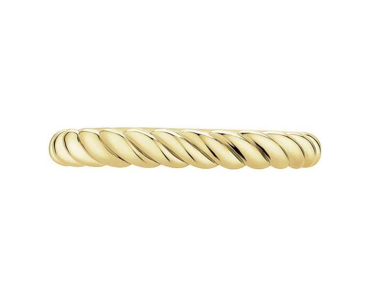 14 K Yellow Gold Band Ring