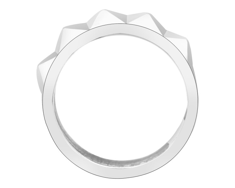 Rhodium Plated Silver Ring 
