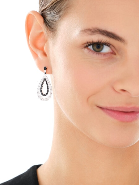 Kolczyki srebrne z cyrkoniami