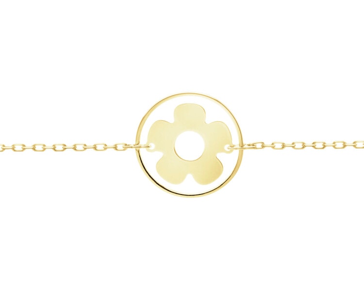 9 K Yellow Gold Bracelet