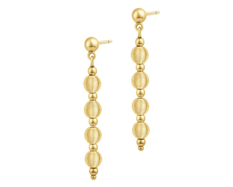 14 K Yellow Gold Dangling Earring