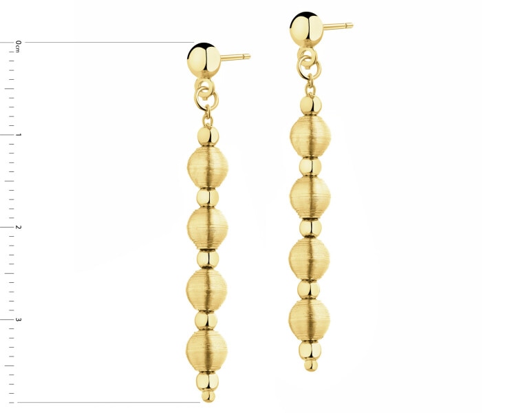14 K Yellow Gold Dangling Earring