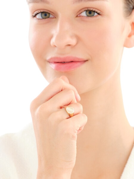 Złoty pierścionek - sygnet