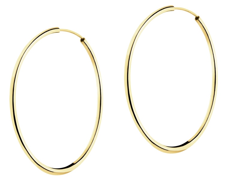 14 K Yellow Gold Hoop Earring