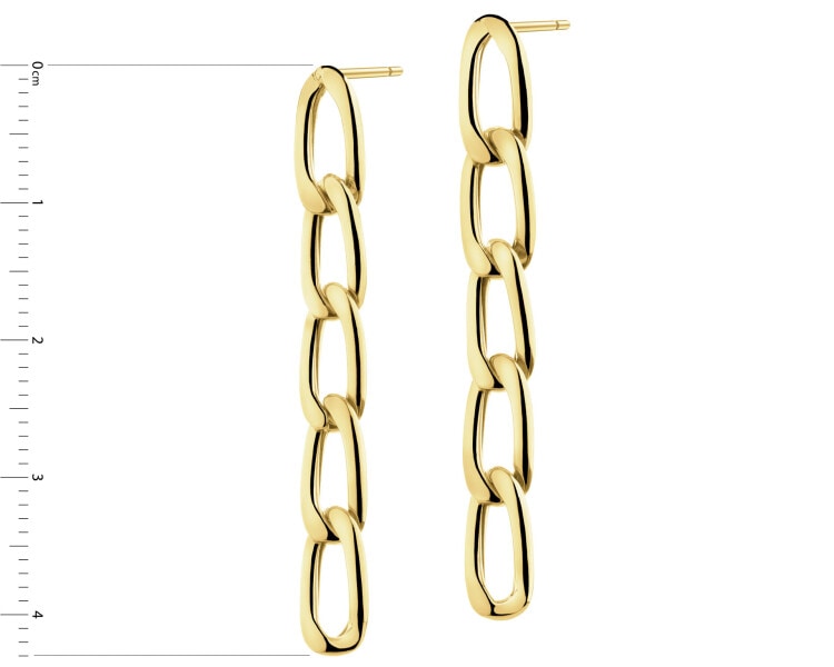 14 K Yellow Gold Dangling Earring