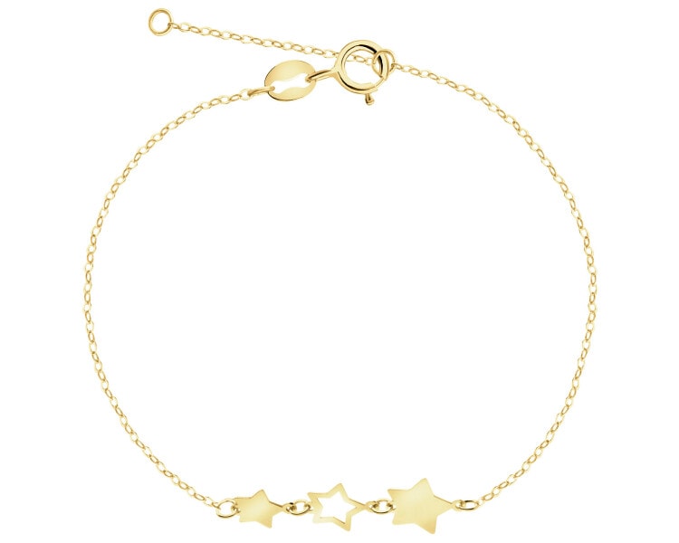 9 K Yellow Gold Bracelet 