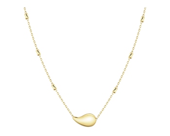 Złoty naszyjnik - łezka