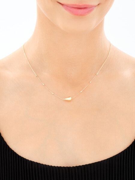9 K Yellow Gold Necklace 