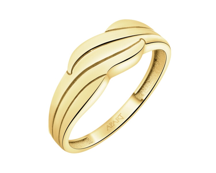 9 K Yellow Gold Ring 