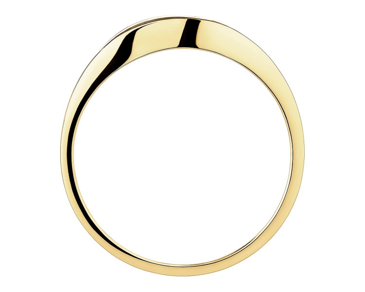9 K Yellow Gold Ring 
