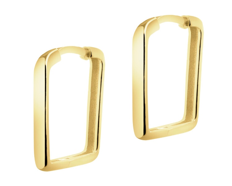 14 K Yellow Gold Earrings