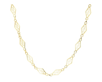 9 K Yellow Gold Necklace 