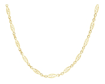 9 K Yellow Gold Necklace 