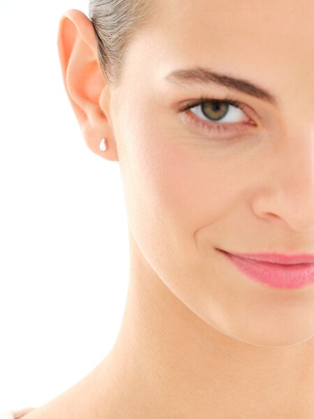 Kolczyki srebrne - łezki