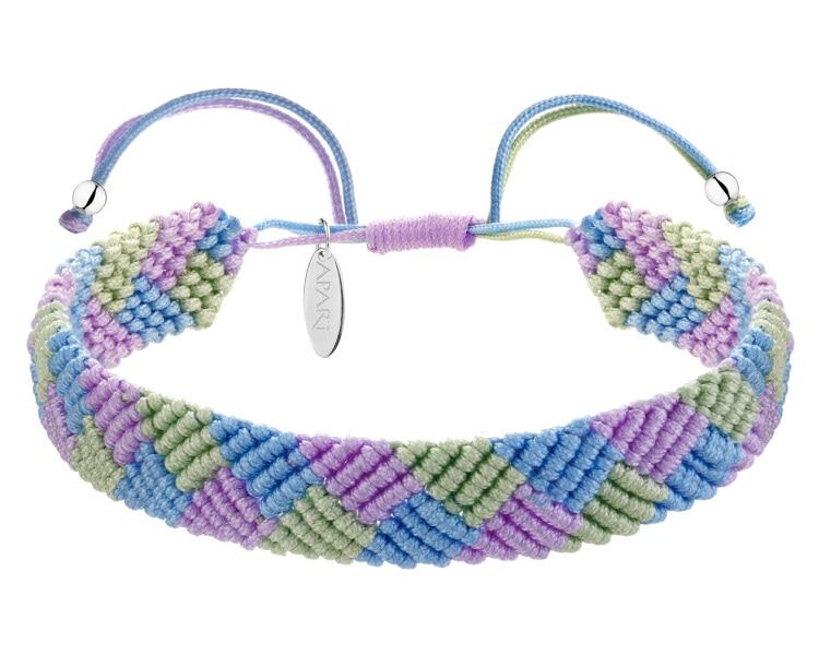 Náramek se stříbrnými prvky