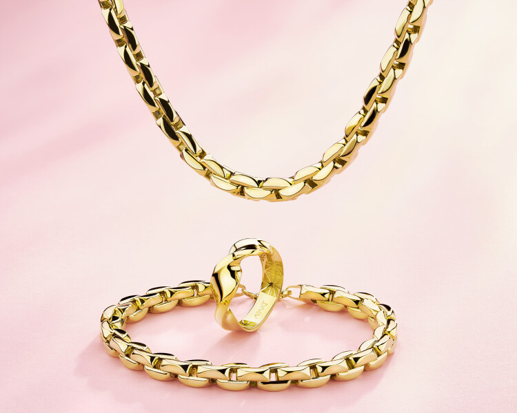 9 K Yellow Gold Bracelet