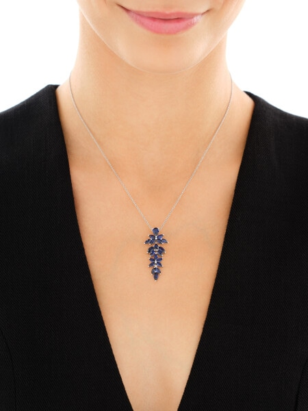 Rhodium Plated Silver Pendant