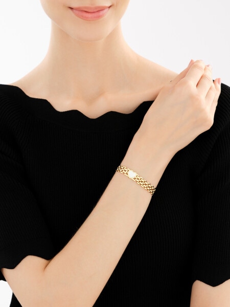 Gold-Plated Brass Bracelet