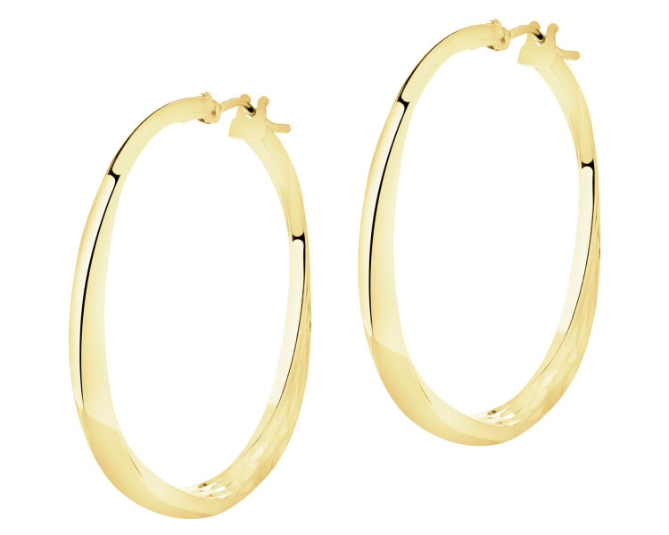 9 K Yellow Gold Dangling Earring
