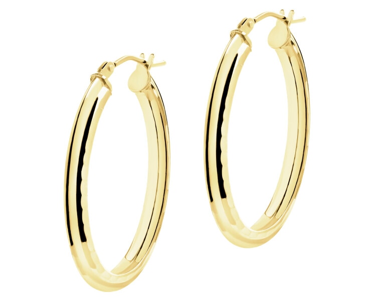 9 K Yellow Gold Dangling Earring