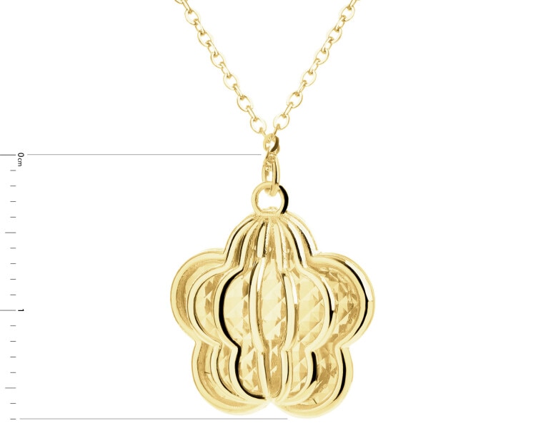 9 K Yellow Gold Necklace