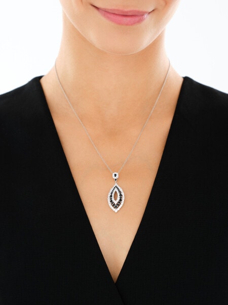 Zawieszka srebrna z cyrkoniami