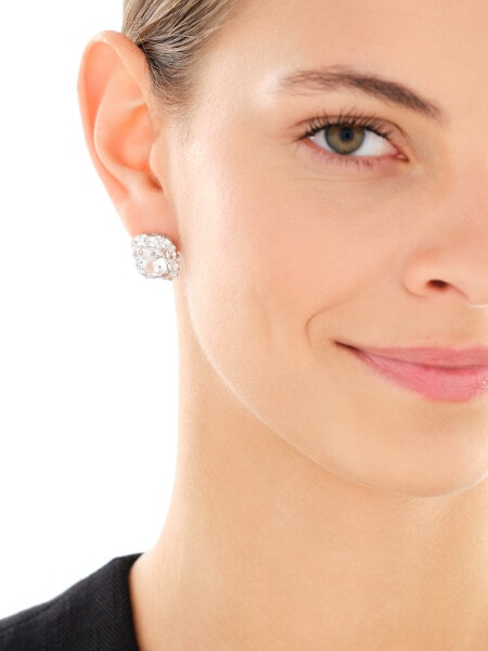 Kolczyki srebrne z cyrkoniami