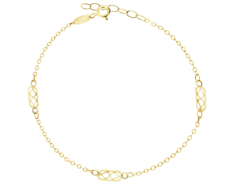 9 K Yellow Gold Bracelet 