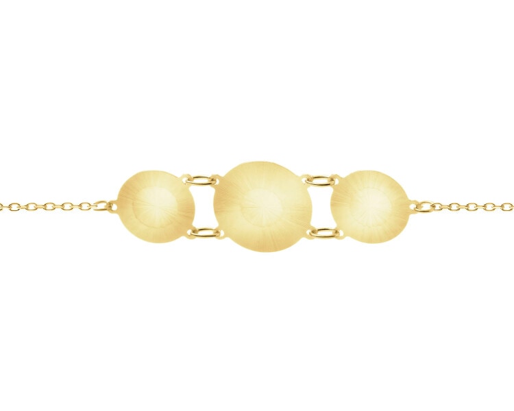 9 K Yellow Gold Bracelet 