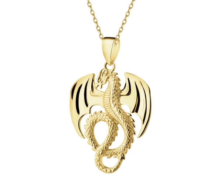 9 K Yellow Gold Pendant