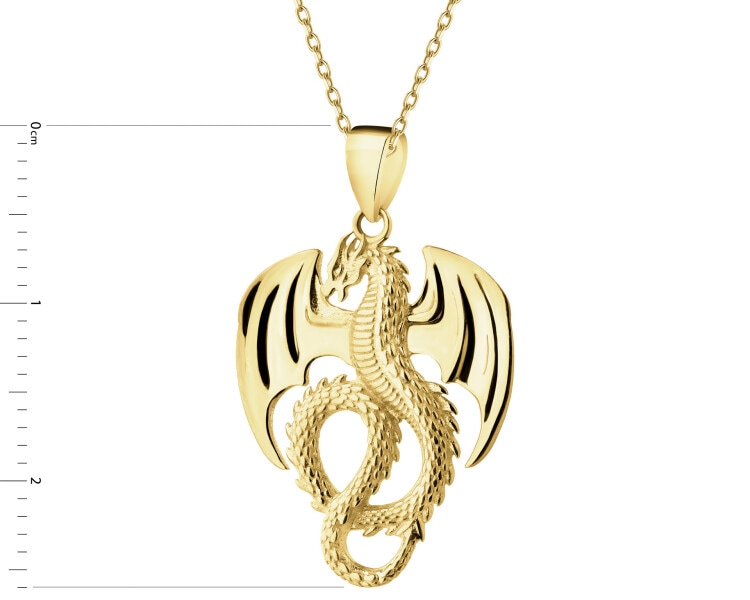 9 K Yellow Gold Pendant