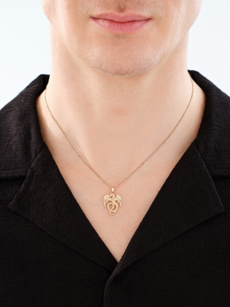 9 K Yellow Gold Pendant