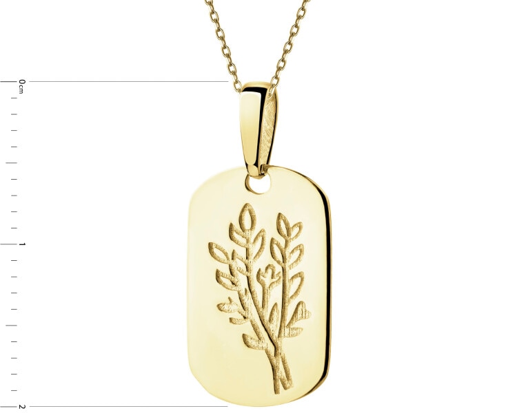 14 K Yellow Gold Pendant