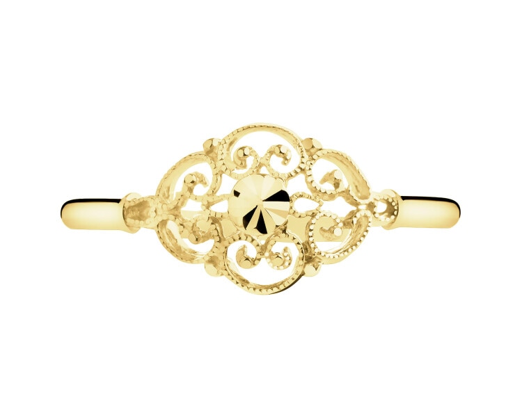 9 K Yellow Gold Ring