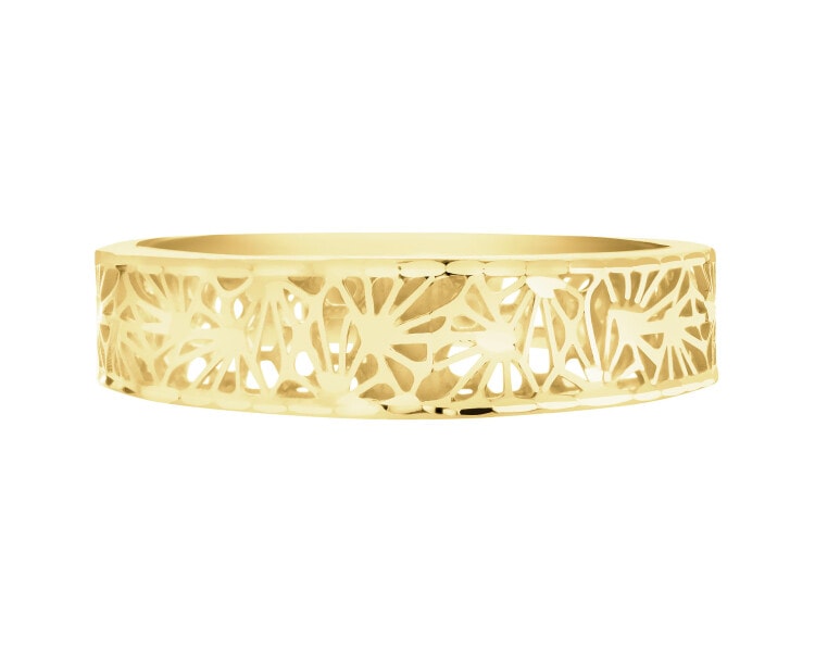 9 K Yellow Gold Band Ring