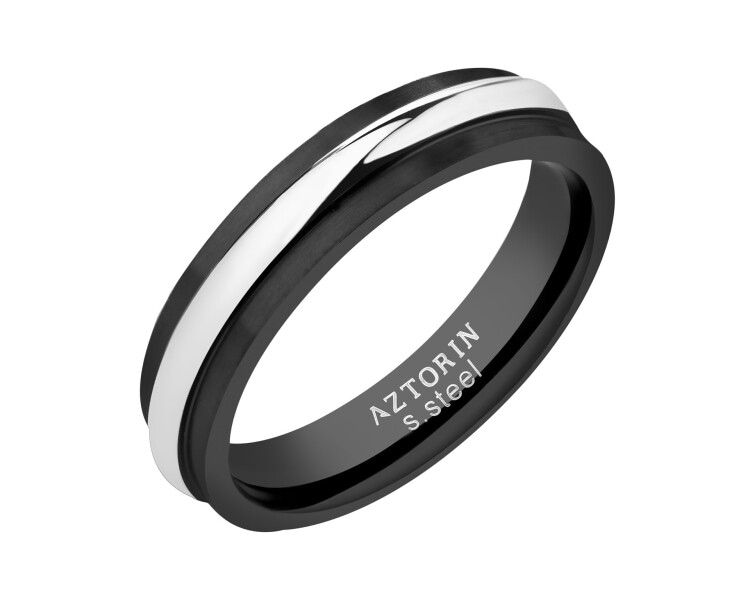 Stainless Steel Band Ring 