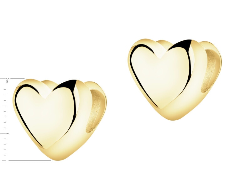 14 K Yellow Gold Earrings