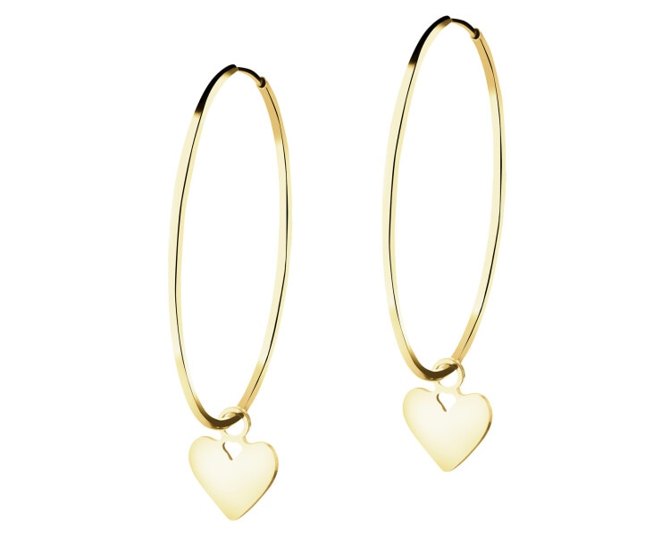 14 K Yellow Gold Hoop Earring