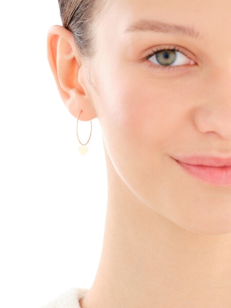 14 K Yellow Gold Hoop Earring