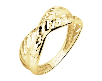 9 K Yellow Gold Ring 