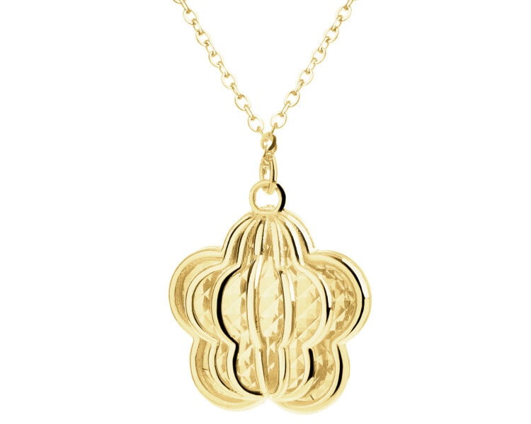 14 K Yellow Gold Necklace