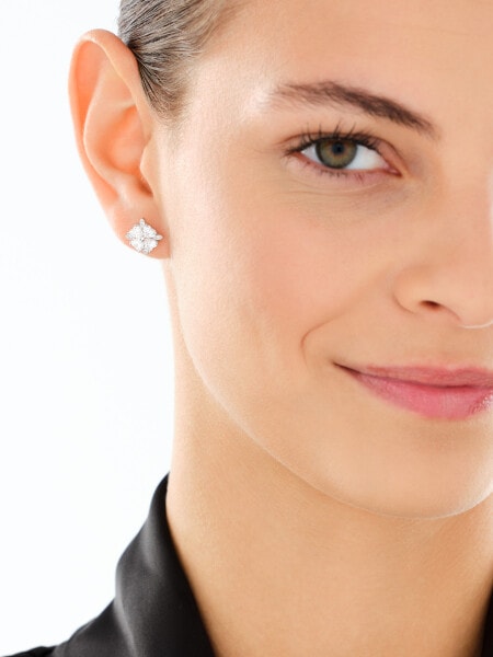 Kolczyki srebrne z cyrkoniami