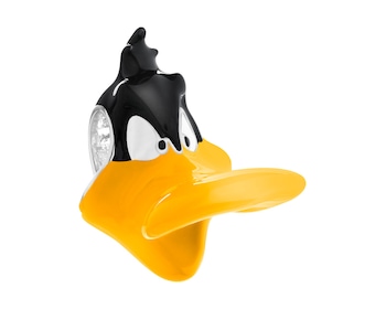 Zawieszka srebrna beads z emalią - Looney Tunes, Daffy Duck, Warner Bros. Discovery