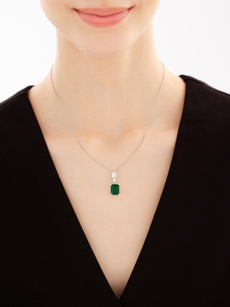 Zawieszka srebrna z cyrkoniami