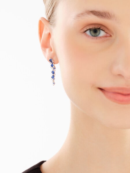 Stříbrné náušnice se zirkony