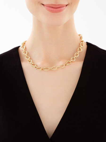 9 K Yellow Gold Necklace