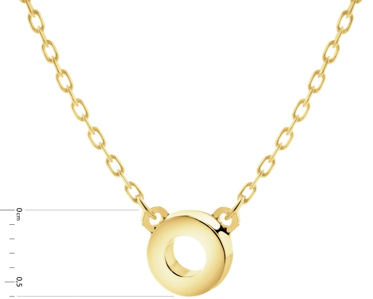 9 K Yellow Gold Necklace